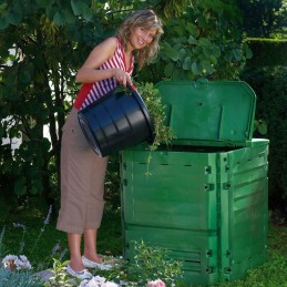 Sodo komposteris 900 l, modulinis ištisus metus