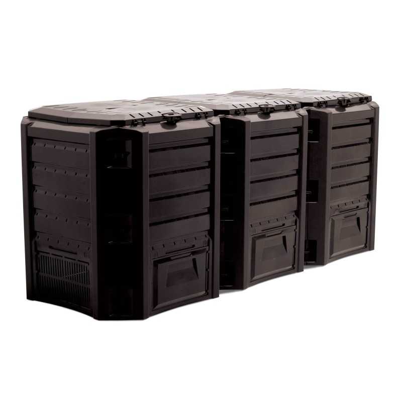 Prosperplast komposteris 1200l juodas