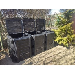 Prosperplast komposteris 1200l juodas