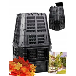 Nebrangus sodo komposteris 1000l, talpus, solidus, naujo modelio, lengvai montuojamas