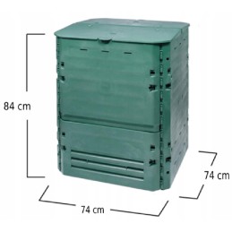 Aukščiausios kokybės sodo komposteris Thermo-king 400
