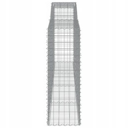 Kaarjas gabioonkorv 400x50x140/160 cm, tsingitud raud