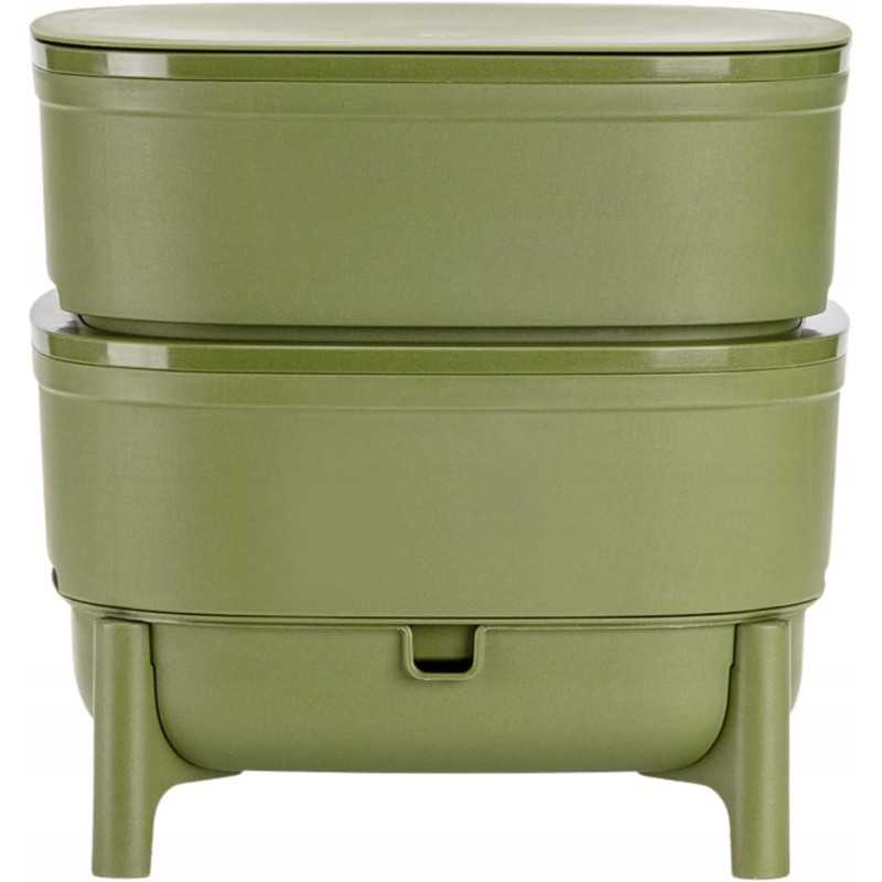 Komposteris namams, butui, virtuvei, balkonui, talpa: 30 litrų