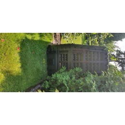 1000l komposteris + ies40 šaligatvio grotelės