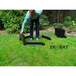 Atsparus šalčiui, ekologiškas komposteris, 1050 l, žolė, atliekos