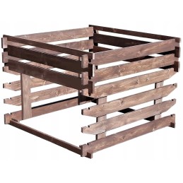 Medinis sodo komposteris, 1000 l, ištisus metus