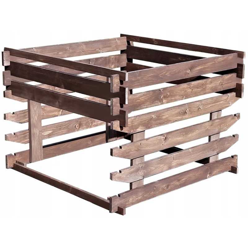 Medinis sodo komposteris, 1000 l, ištisus metus