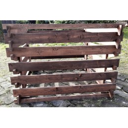 Medinis sodo komposteris, 1000 l, ištisus metus