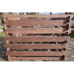 Medinis sodo komposteris, 1000 l, ištisus metus