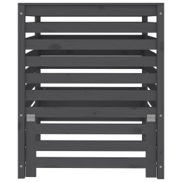 Pilkas komposteris 82,5x82,5x99,5cm pušies mediena