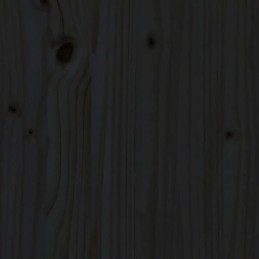 Juodas komposteris 63 5x63 5x77 5 cm medžio masyvo