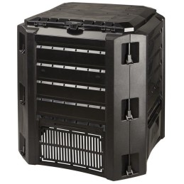 Prosperplast komposteris 1600l juodas 261x83x72cm