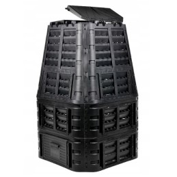 Patogus, didelis 1000 l sodo komposteris, lengvai surenkamas, mega standžios konstrukcijos