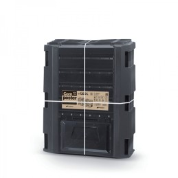 Trijų kamerų sodo komposteris, 1200 l