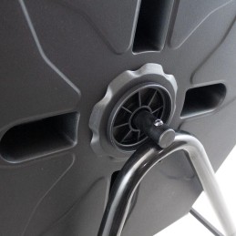 Būgninis komposteris sodui, dviejų dubenių, 160l, besisukantis bituxx