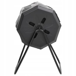 Vidaxl sodo komposteris juodas 73x64x95 cm 160 l