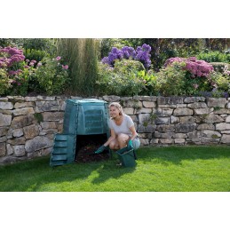 Sodo komposteris 400l bioatliekos ištisus metus