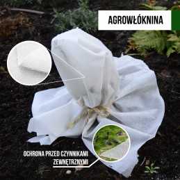 Agrotekstilės užvalkalas žiemos ir pavasario šalnoms, 30g, baltas, 3,2x5m