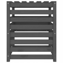 Pilkas komposteris 63 5x63 5x77 5 cm medžio masyvo