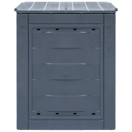 Sodo komposteris pilkas 60x60x73 cm 260 l