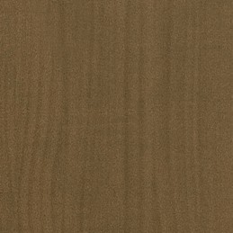 Dārza puķu pods, medus brūns, 70x31x70 cm, priedes koks