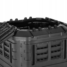 Modulinis komposteris sodui organinėms atliekoms 90 x 90 x 145cm 1120l