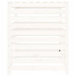 Medinis komposteris 82,5x82,5x99,5 cm, baltas