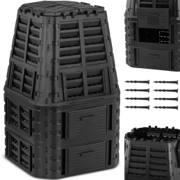 Komposterinis sodo konteineris bio atliekoms, 1000 litrų