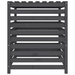 Komposteris, pilkas, 82,5x82,5x99,5 cm, pušies masyvo