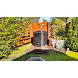 Modulinis komposteris 860 l, juodas