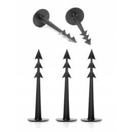 Tvirtinimo kaiščiai gardenpeg neaustiniams sodo kilimėlių audiniams 125 mm - 100 vnt.