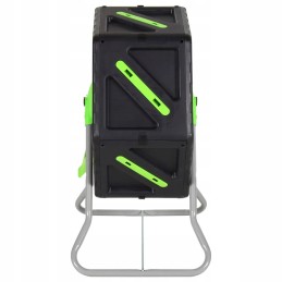 Vidaxl rotacinis komposteris 60x43x74 cm 70 l polipropilenas