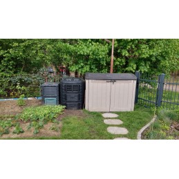 Modulinis komposteris sodui organinėms atliekoms 93x93x110 cm 860 l