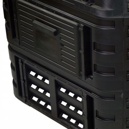 Modulinis komposteris 1000l juodas g-comp Polikas