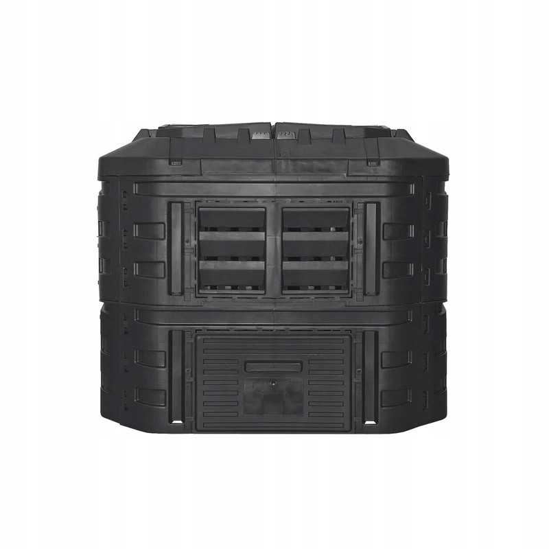 Modulinis komposteris 860 l, juodas