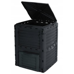 Didelis, tvirtas sodo komposteris 300 litrų komposto