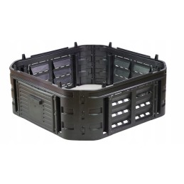 740l komposteris + IES40 šaligatvio grotelės, 1kg komposteris, kastuvas.