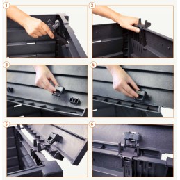 Premium termo-medinis sodo komposteris 600l