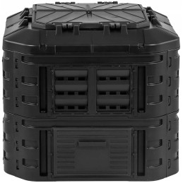 Modulinis komposteris sodui organinėms atliekoms 90 x 90 x 80 cm 600 l