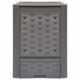 Rudas komposteris 60x60x83 cm 300 l rotango