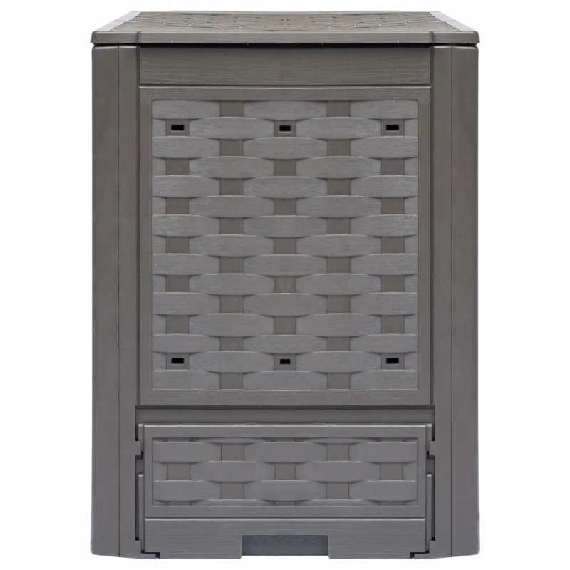 Rudas komposteris 60x60x83 cm 300 l rotango