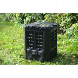 Sodo komposteris 360 l, plastikinis ištisus metus