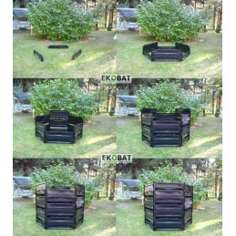 1050 l komposteris, ilgaamžiškumas metams - didžiausias