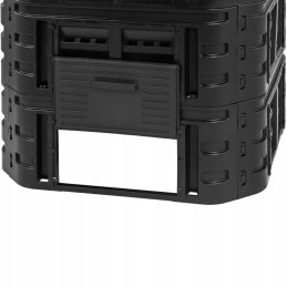 Modulinis komposteris sodui organinėms atliekoms 90 x 90 x 80 cm 600 l