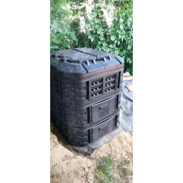 Modulinis komposteris 860 l, juodas