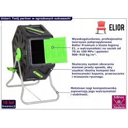 Jei norite, kad jūsų vieta Žemėje būtų ir ekologiška, ir stilinga, Untari 3x komposteris iš Elior yra puikus pasirinkimas. yra i