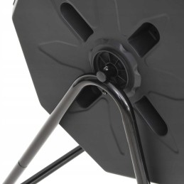 Sodo komposteris juodas 73x64x95 160 l