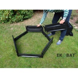 1050 l komposteris, ilgaamžiškumas metams - didžiausias