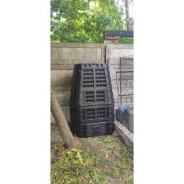 Modulinis komposteris 1000l juodas g-comp Polikas