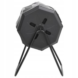 Sodo komposteris, juodas, 73x64x95 160 l